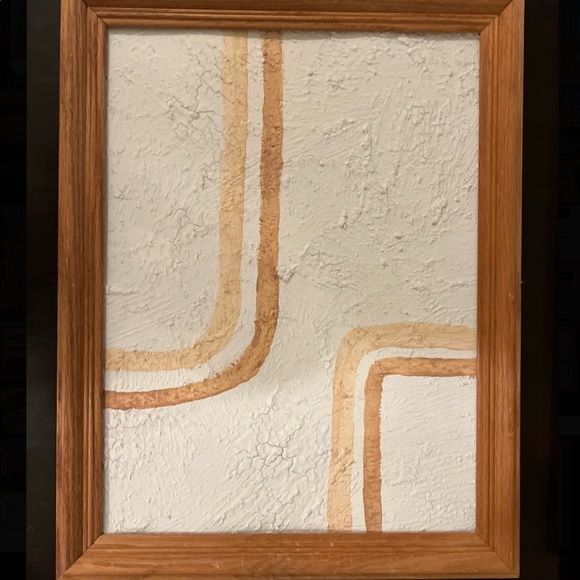 Framed Textured Wall Art (Set of two) - Picture 3 of 3